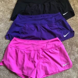 Women’s Nike dri fit shorts 3in inseam